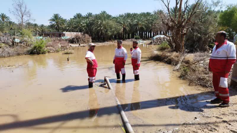 امدادرسانی به ۱۶۷ آسیب دیده از سیل جنوب کرمان